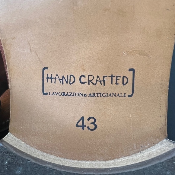 🌹Bullboxer Brown Leather Shoes Men’s 10 Casual Work Office Business Texetos - Picture 10 of 14